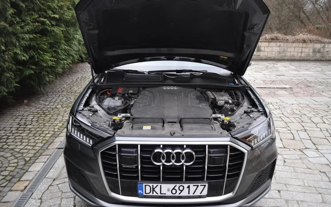 Audi Q7 cena 255000 przebieg: 99500, rok produkcji 2021 z Lubraniec małe 466